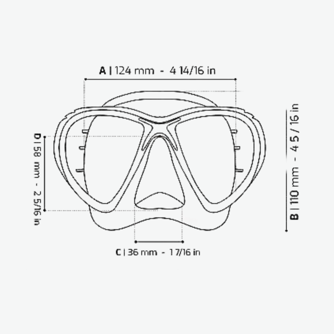 Cressi Big Eyes Evolution Tauchmaske